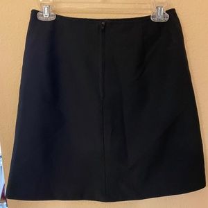 Sostanza Black Polyester Skirt